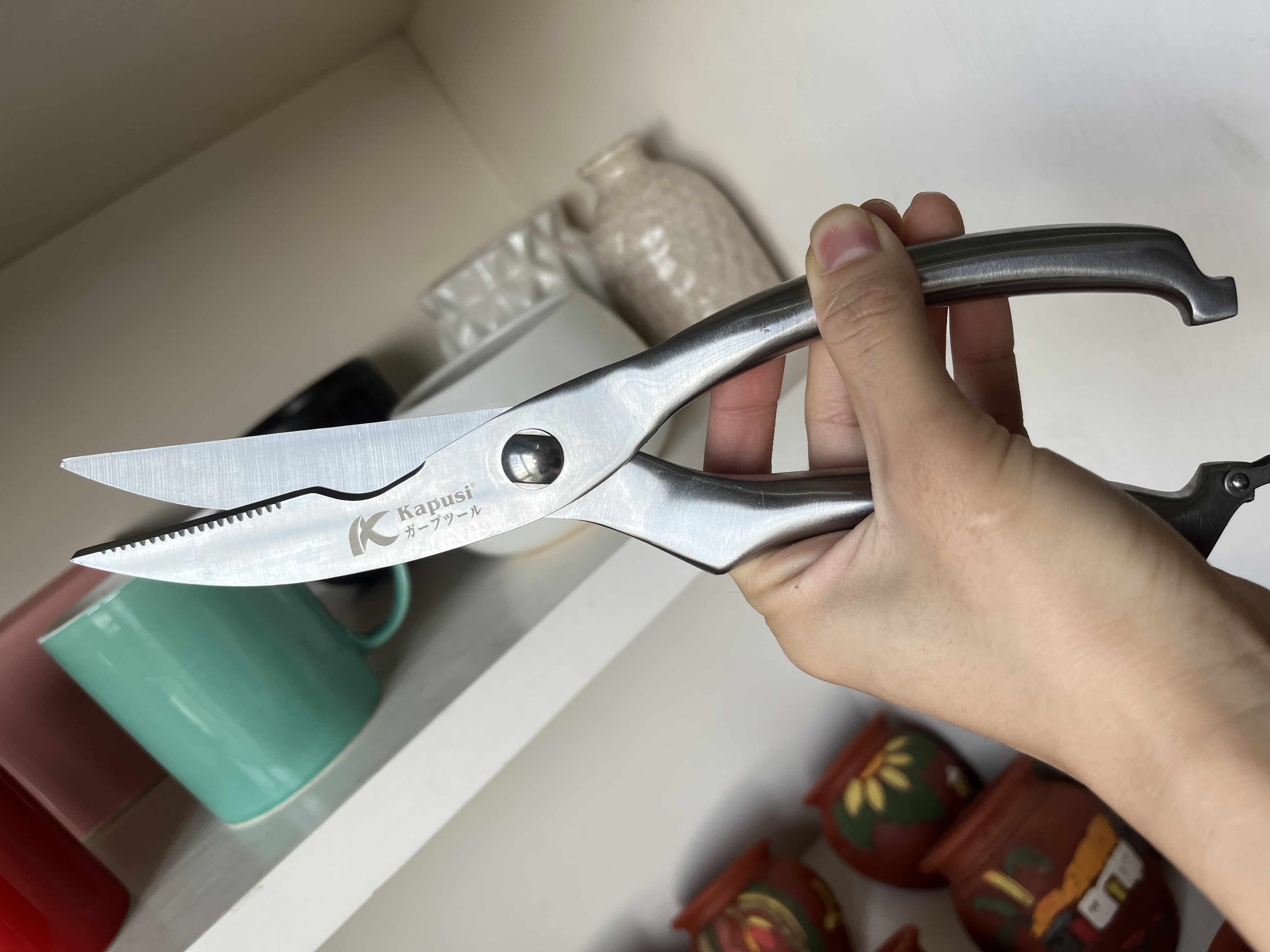 Kéo cắt Gà, Kéo cắt nhà bếp chuyên dụng Kapusi