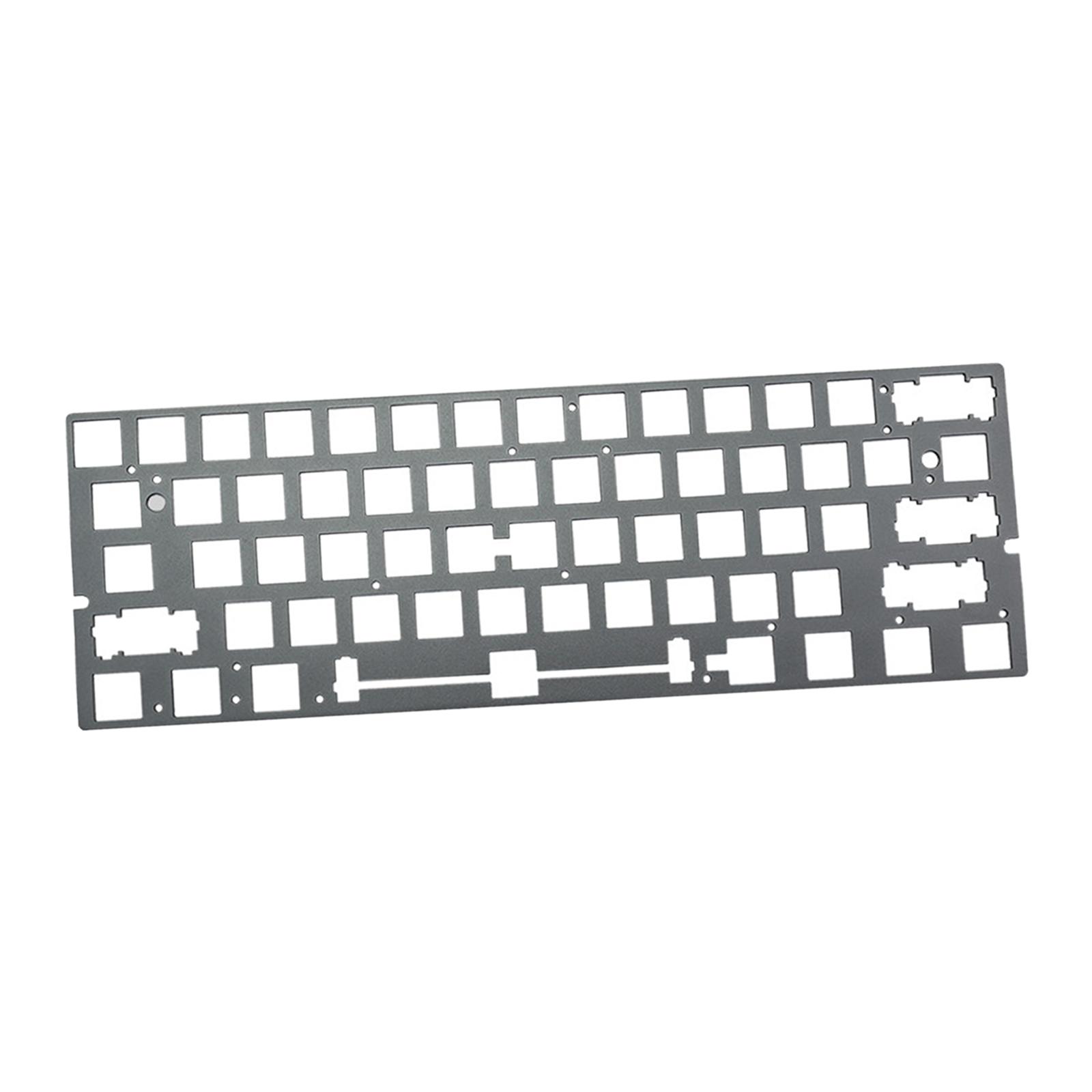 CNC Aluminum Positioning Board Plate-mounted Stabilizers Keyboard DIY fits for GK61/GK64, High quality Spare Parts