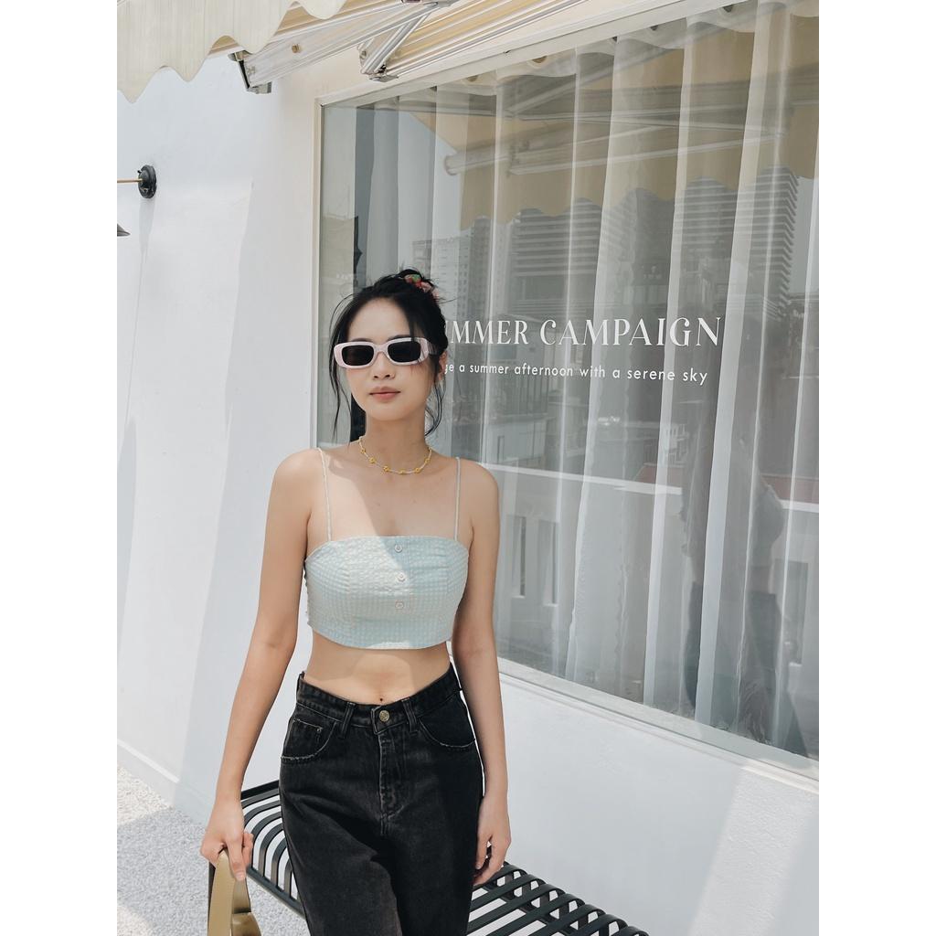 Kuchimachic- Quần Jeans ống Suông mã 3481