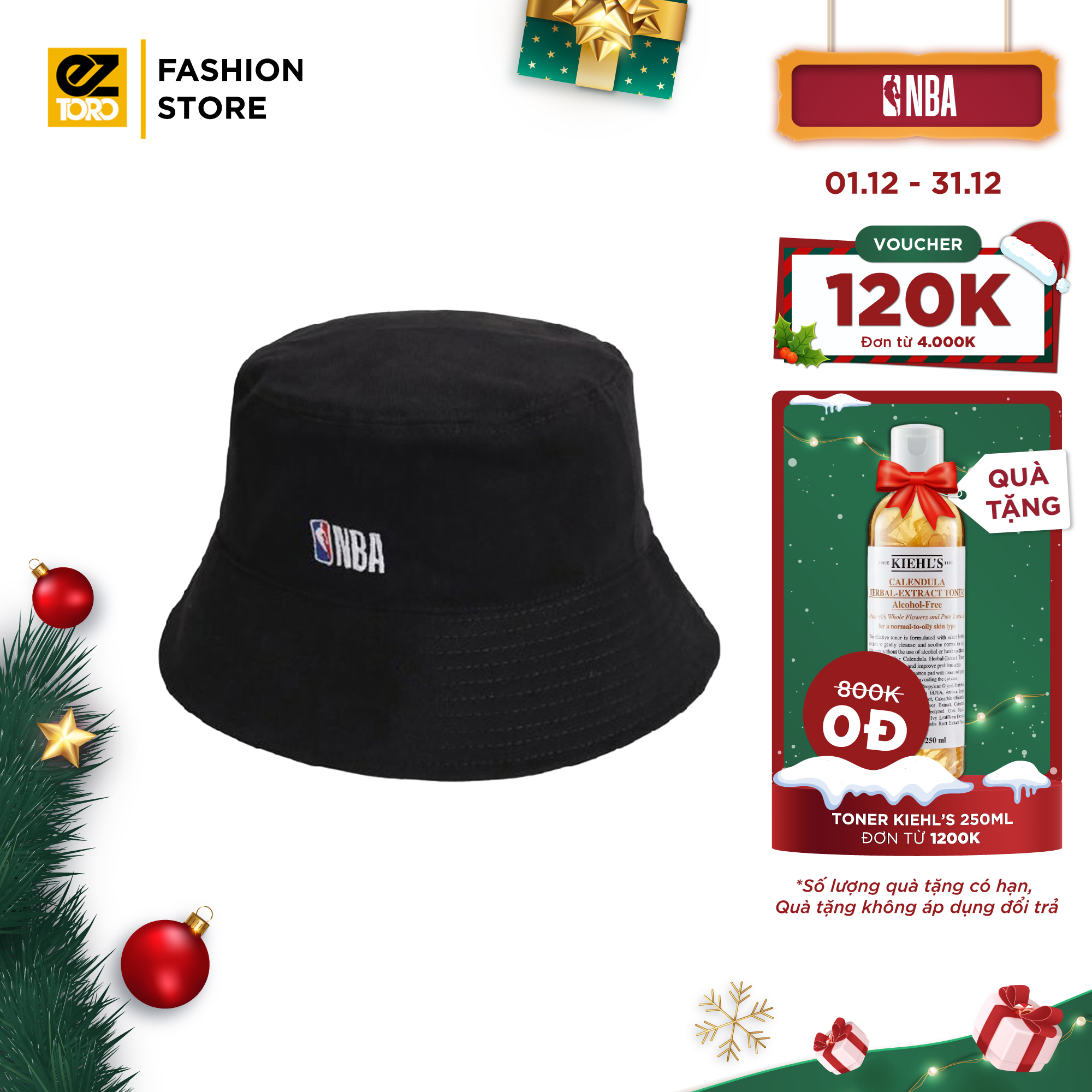 Mũ vành NBA PLAY Reversible Bucket Hat - Nón vành thời trang cho nam, nữ, unisex