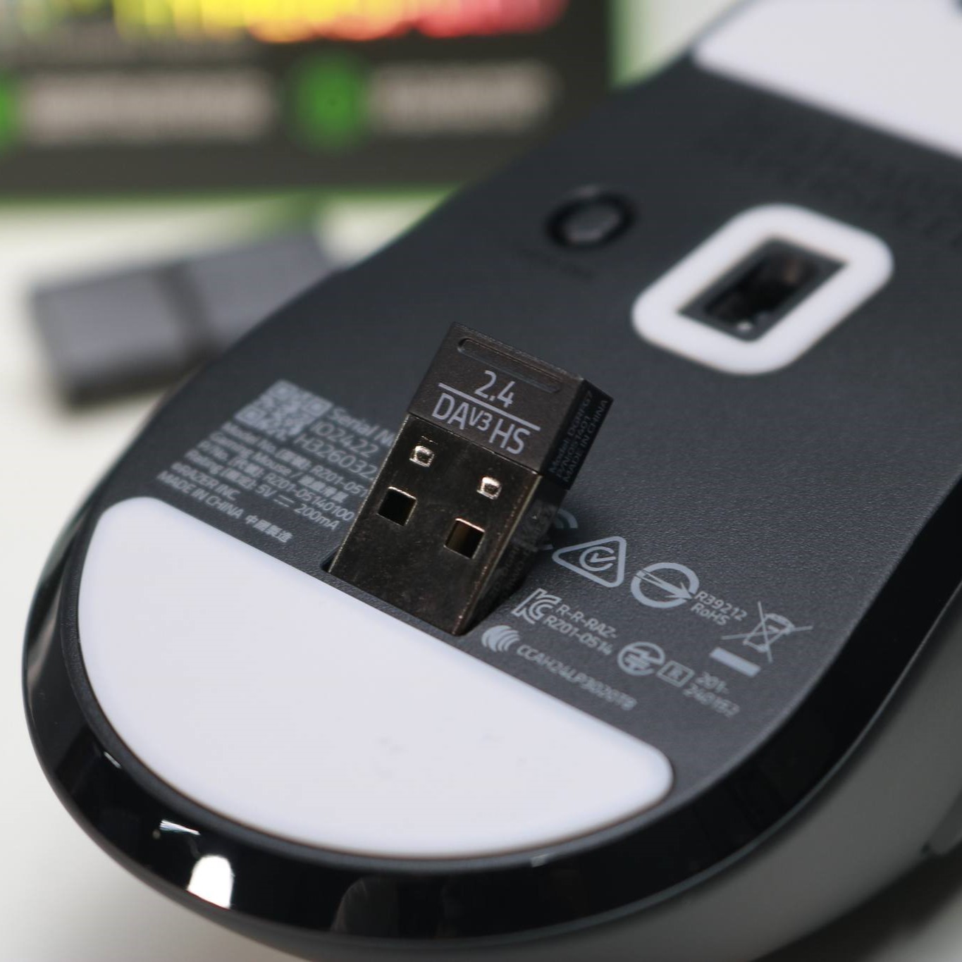Chuột Gaming không dây Razer DeathAdder V3 HyperSpeed - Hàng chính hãng