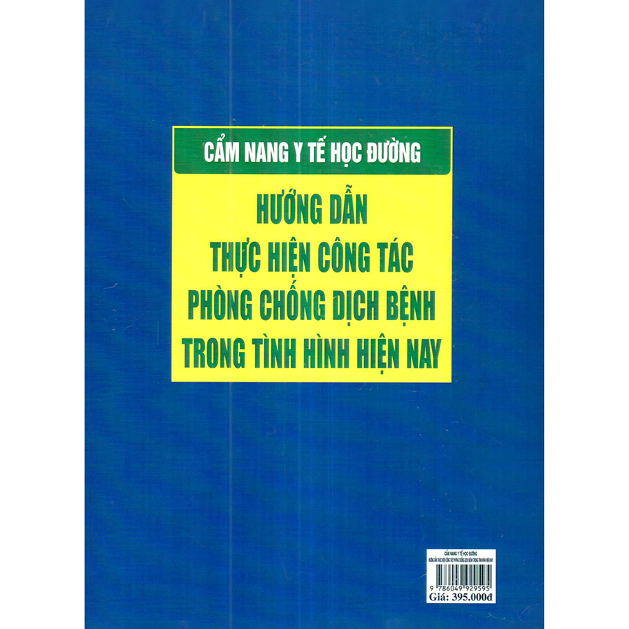 Cẩm Nang Y Tế Học Đường Hướng Dẫn Thực Hiện Công Tác Phòng Chống Dịch Bệnh Trong Tình Hình Hiện Nay