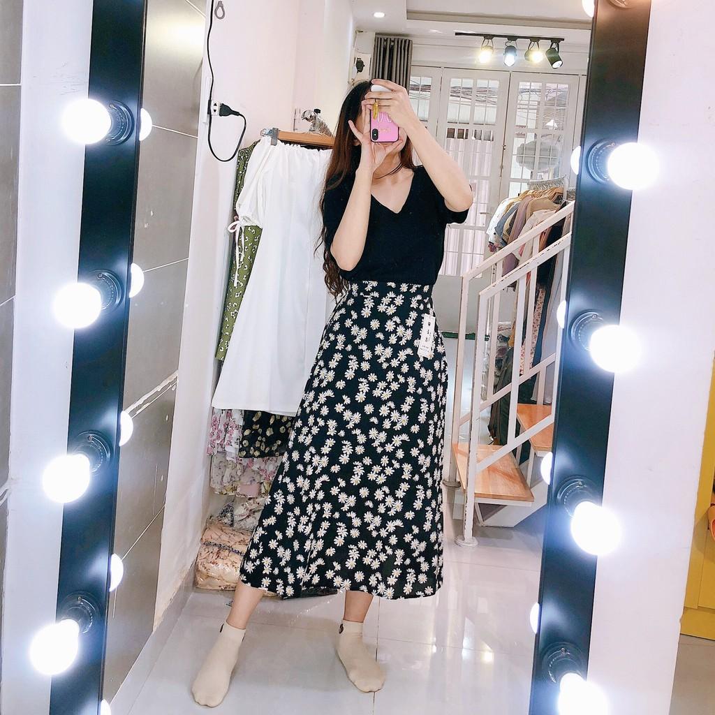 DAISY LINE SKIRT - CHÂN VÁY HOA CÚC CHỮ A