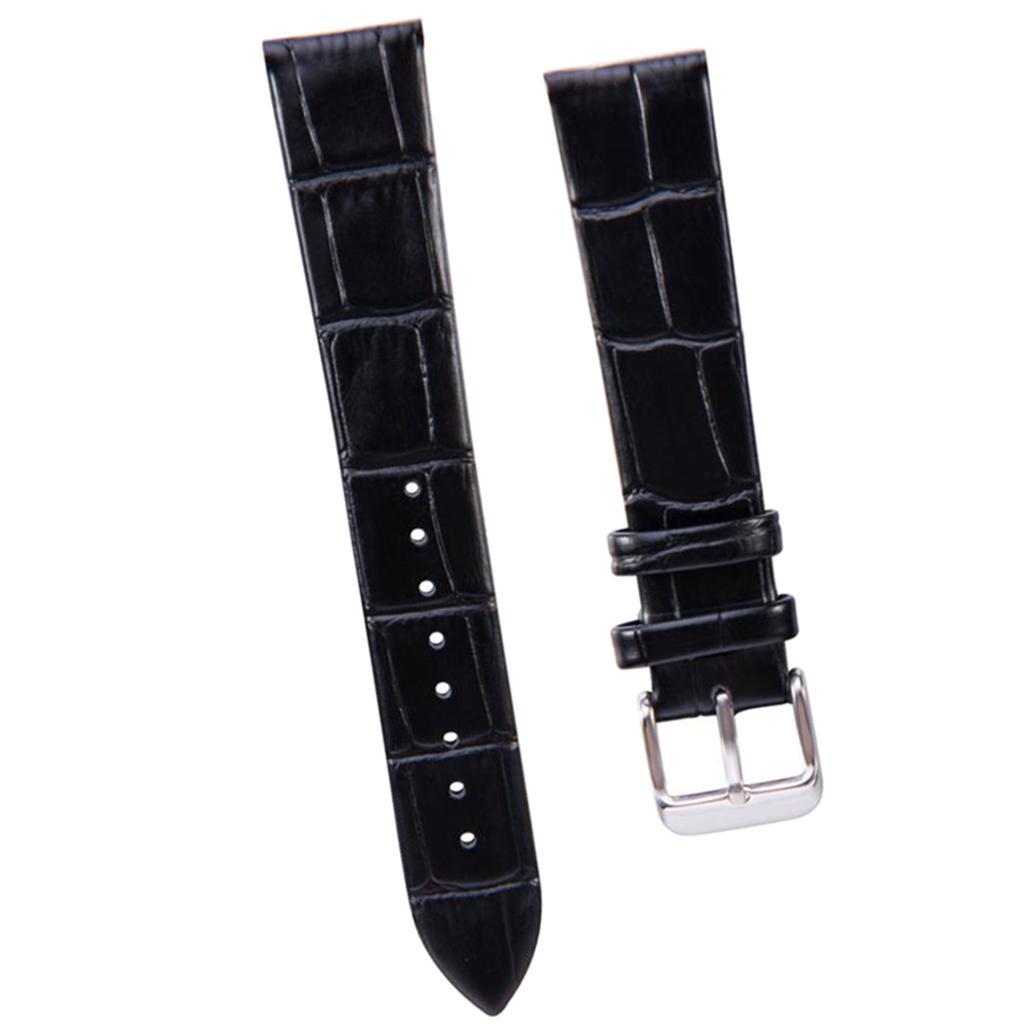 18mm Leather Replacement Watch Band Strap for Huawei B5 Smart Sport Bracelet Watch