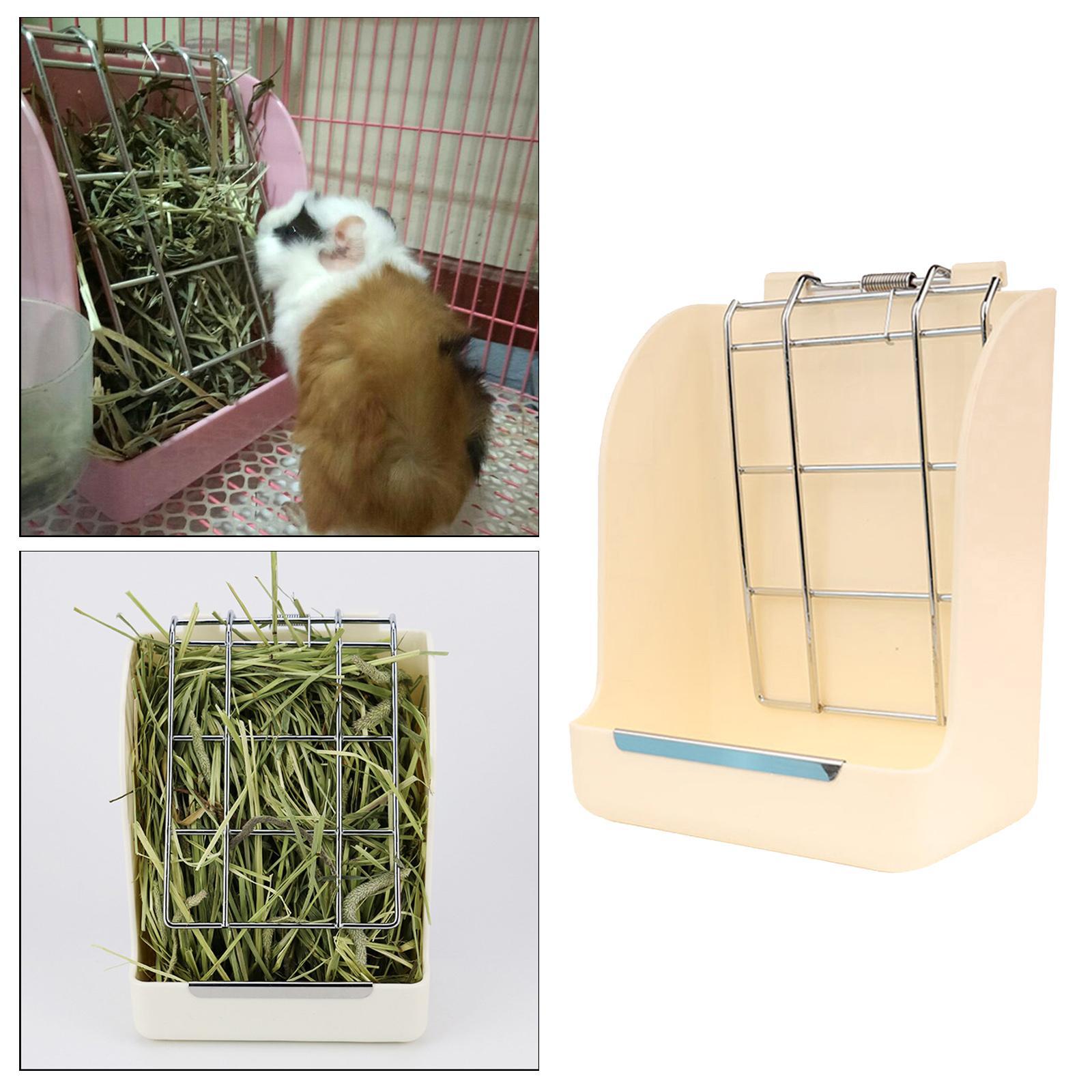 3Pcs Hanging Rack Bowl Food Dispenser Rabbit Feeder for Herbivore Guinea Pig