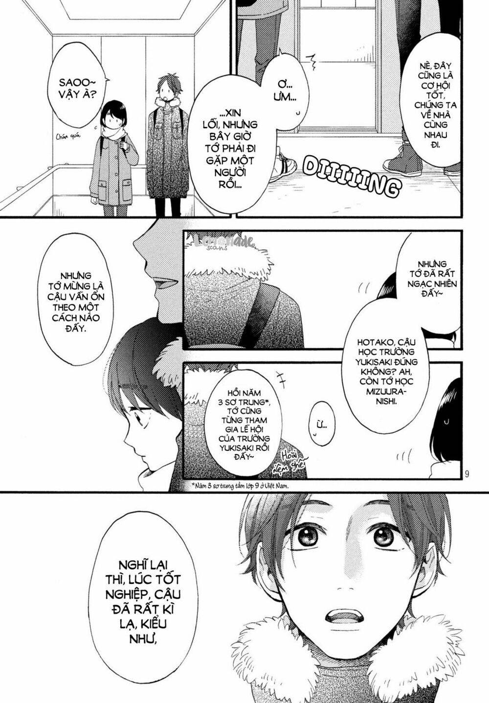 hananoi-kun to koi no yamai chapter 10 9