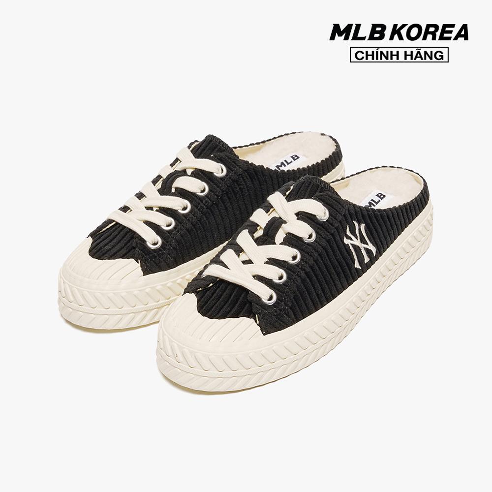 MLB - Giày mule thời trang Playball Corduroy 3AMUUD116-50BKS