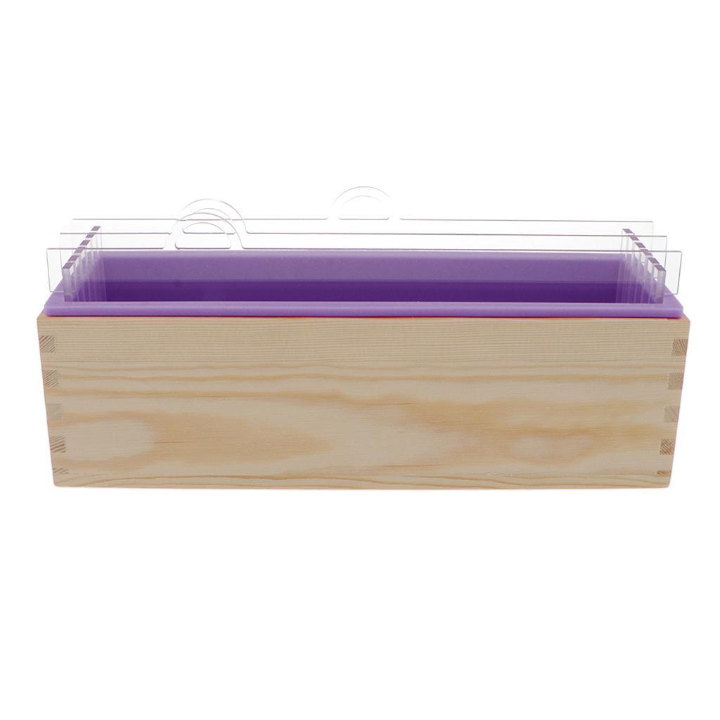 Silicone Soap  Box Acrylic Board DIY Toast Loaf Soap