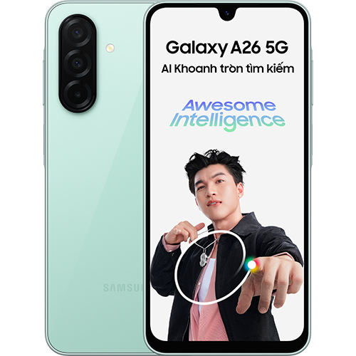 Điện thoại Samsung Galaxy A26 5G (6GB/128GB) - Hàng chính hãng