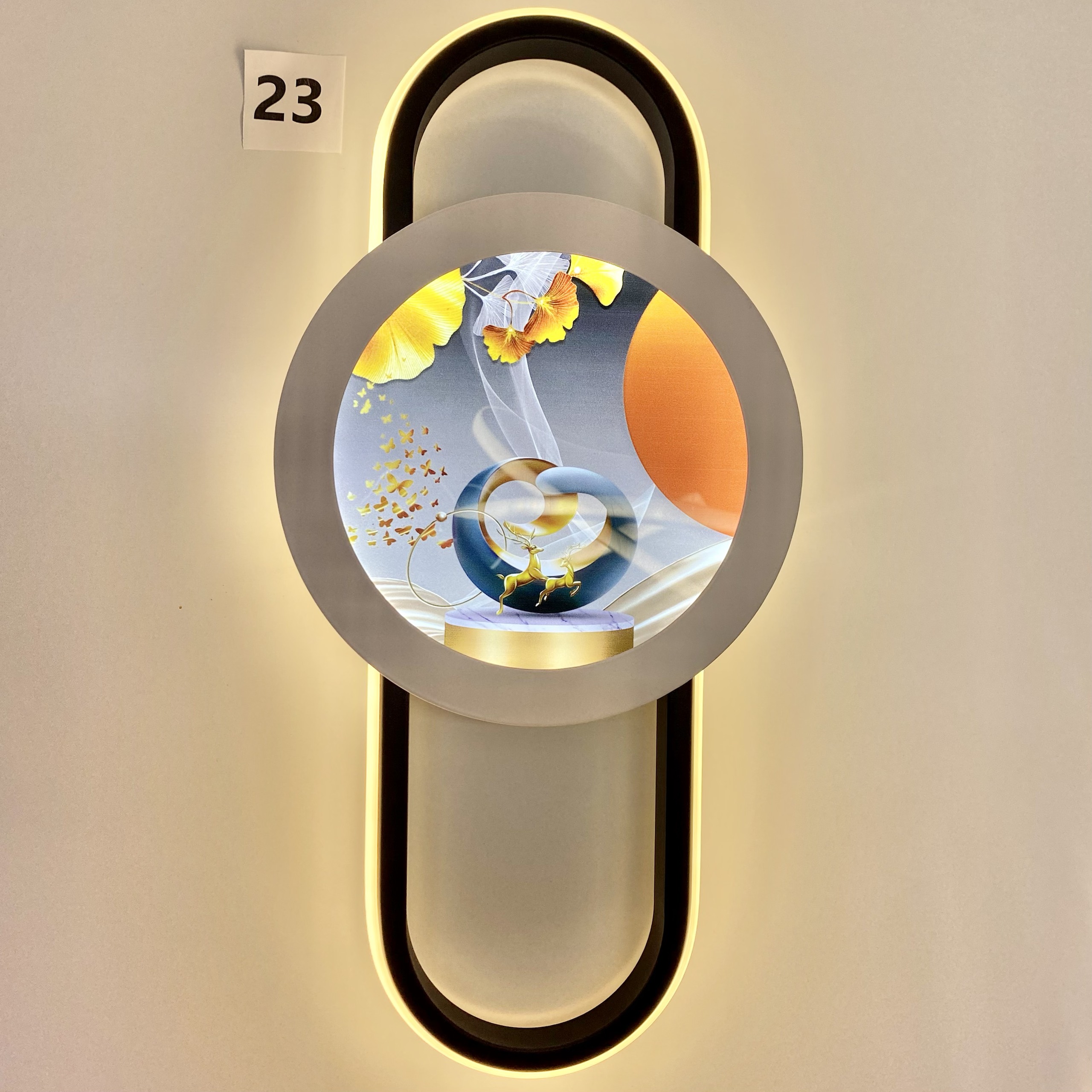 Đèn led tranh MONSKY thiết kế độc đáo, với 3 chế độ ánh sáng hiện đại, sang trọng.
