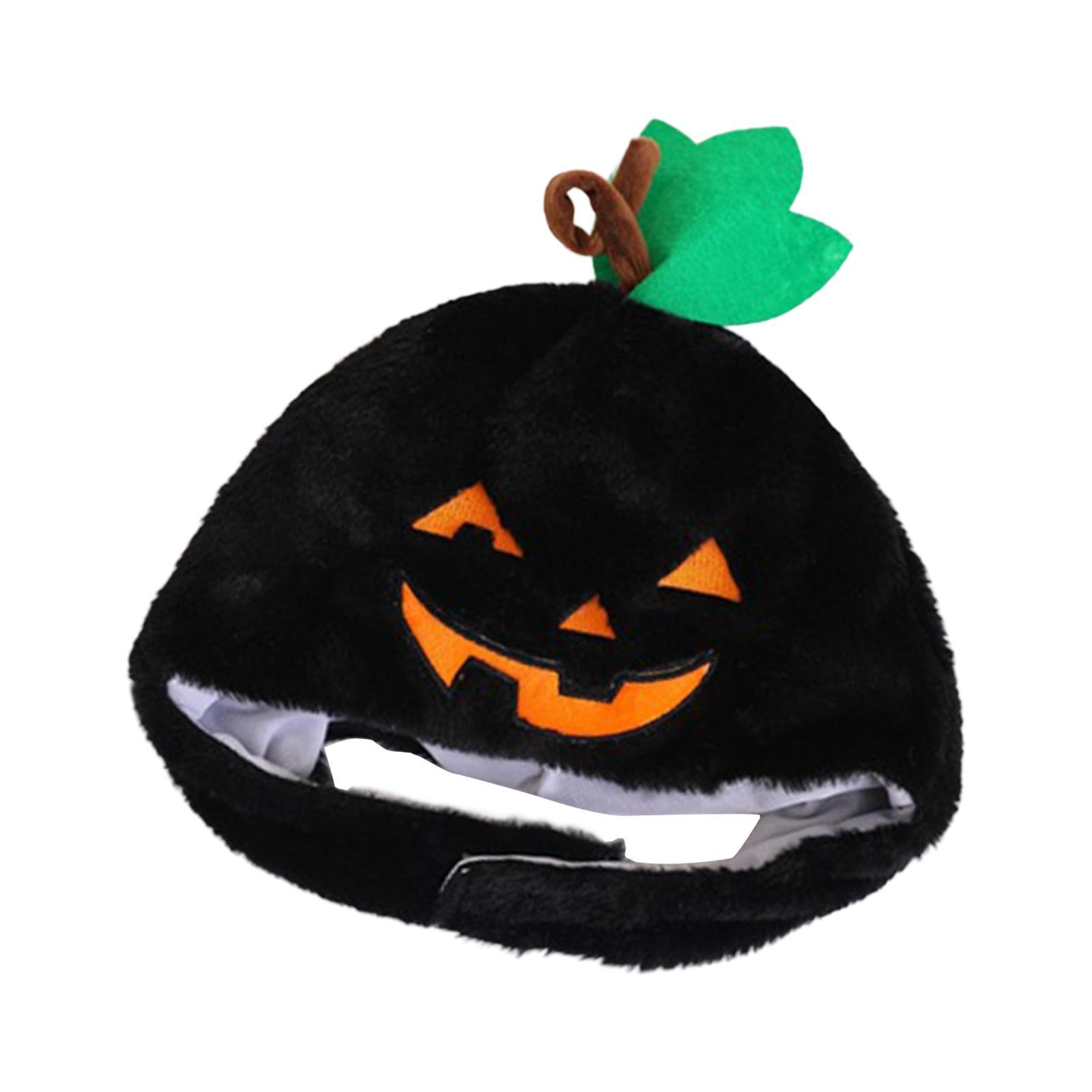 Plush Pumpkins Hat Keep Warm Halloween Gift Costume Hat Masquerade Plush Cap
