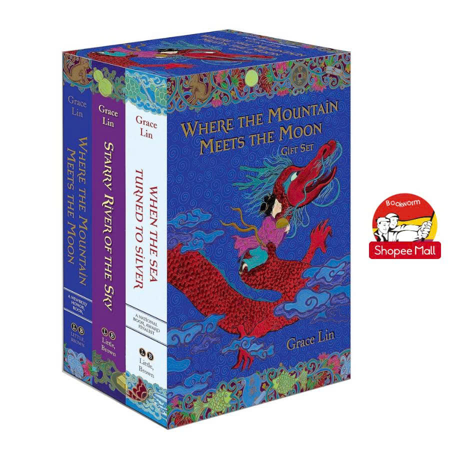 Sách - Where the Mountain Meets the Moon: Complete Paperback Gift Set by Grace Lin / Children English Books