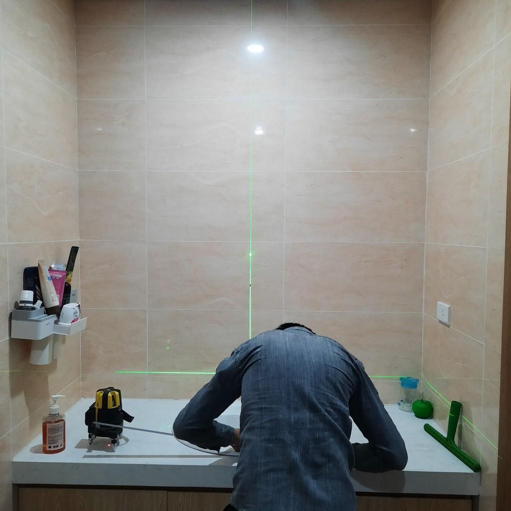 Gương led cảm ứng phòng tắm chữ nhật trang điểm treo tương không viền đèn led thông minh  kích thước 40x60 cm - mirror