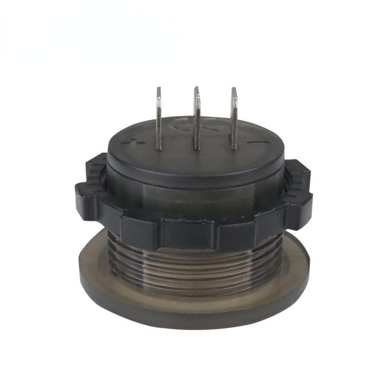 Bộ Kiểm Tra Dòng Điện Có Đèn Led Kỹ Thuật Số 12V-24V Chống Nước Cho Xe Máy/Xe Tải/Tàu Thuyền