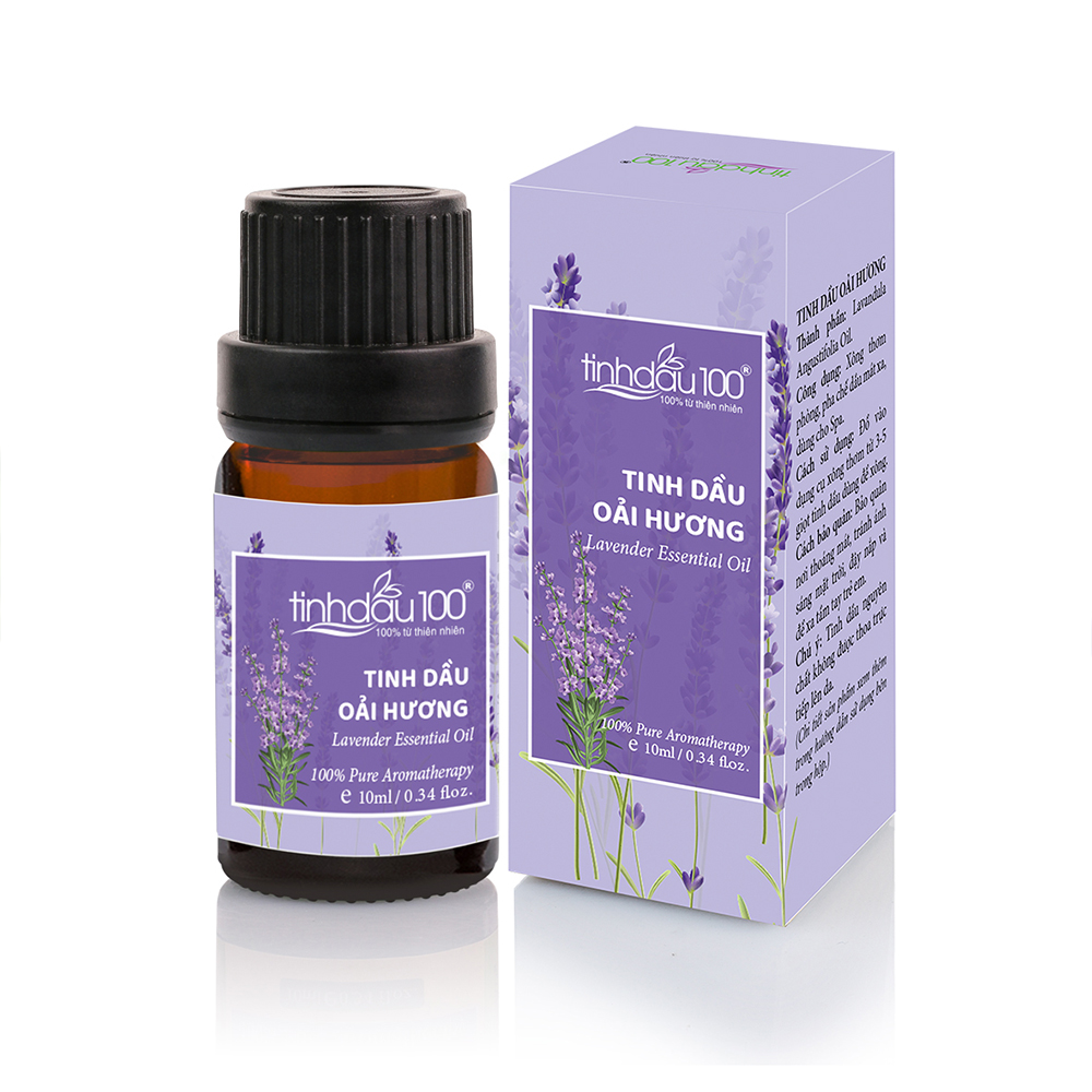 Tinh dầu Oải hương Lavender | Tinh dầu thư giãn, ngủ ngon | Xuất xứ Pháp (10ml)