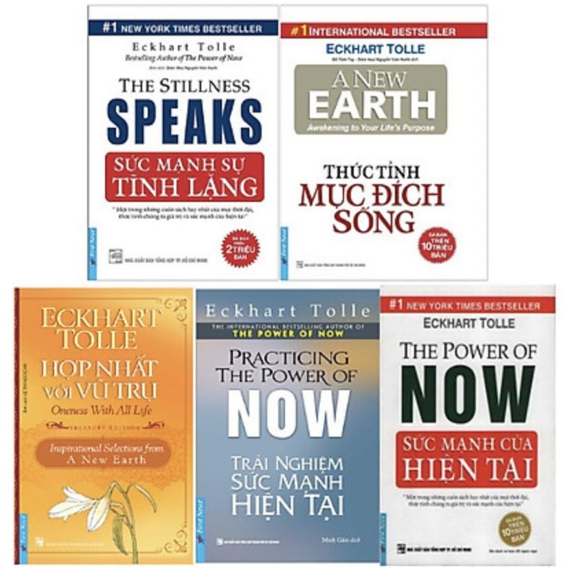 Sách - Trọn bộ khám phá sức mạnh nội tại tác giả Eckhart Tolle