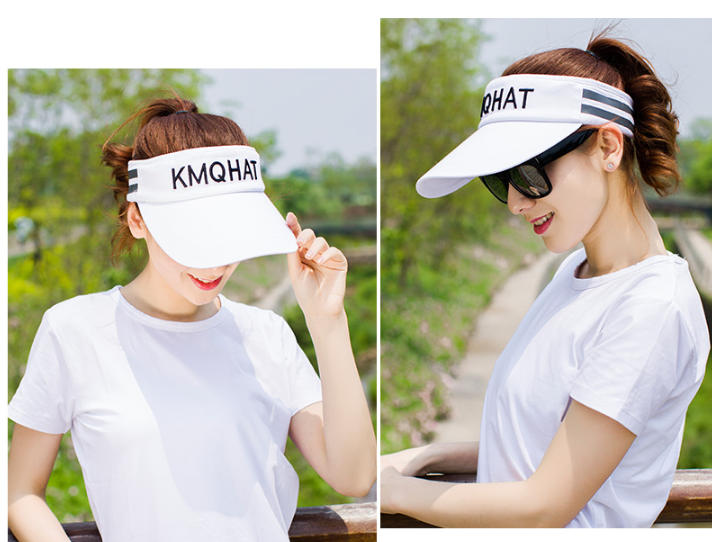 Mũ lưỡi trai nửa đầu thể thao phong cách Hàn mới, nón kết vành rộng chống nắng thời trang
