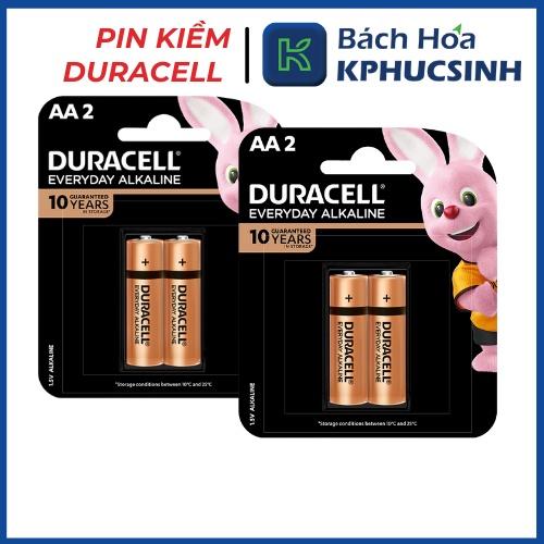 Pin Kiềm Duracell Everyday AA vỉ 2 viên