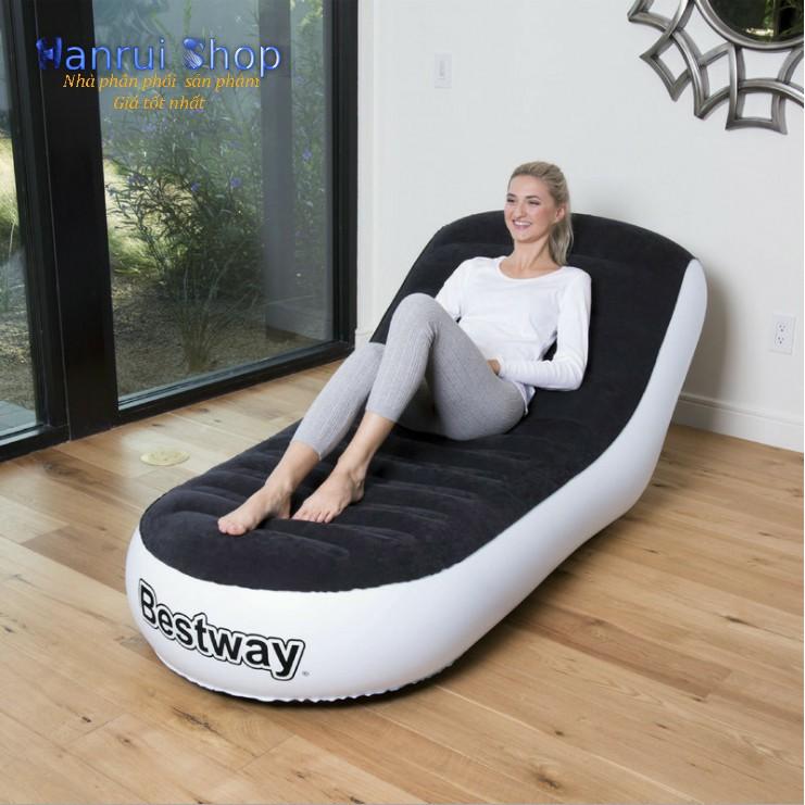 Ghế hơi Bestway sofa chất liệu cao cấp (165x84x79)cm tặng bơm hơi điện - ShopToro - AsiaMart