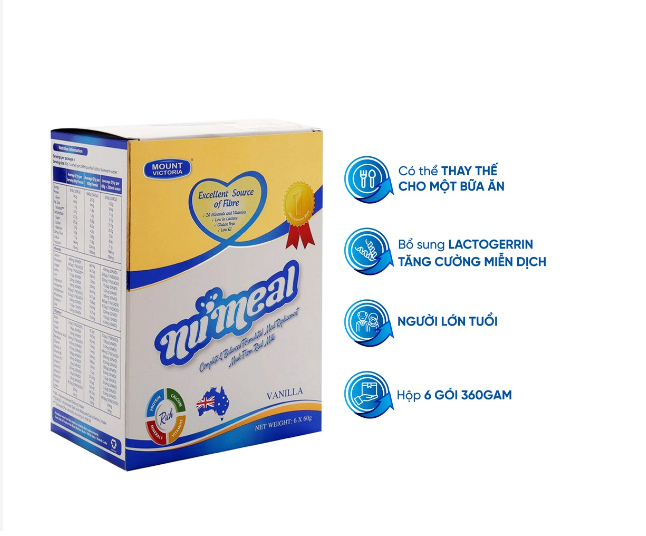 [ DÙNG THỬ ] Sữa Cho Người Già Numeal Mount Victoria 100% Úc - 1 Gói, Thơm Ngon, Dễ Uống, Được Bác Sĩ Tin Chọn