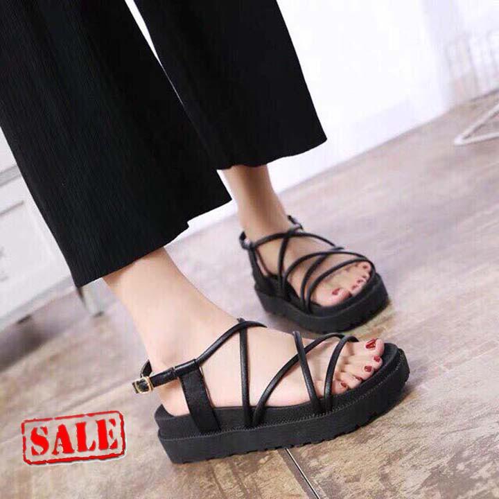 Sandal quai hậu nữ thời trang Hàn Quốc