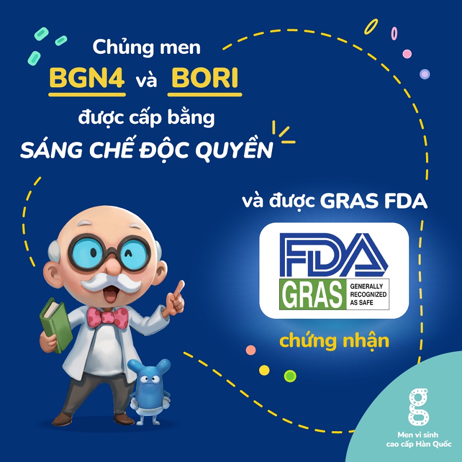 Men Vi Sinh Hàn Quốc Dr.G BIFIDUS Giúp Bổ Sung Lợi Khuẩn, Giảm Các Triệu Chứng Đường Ruột - Hộp 10 gói/30 gói x 2gr