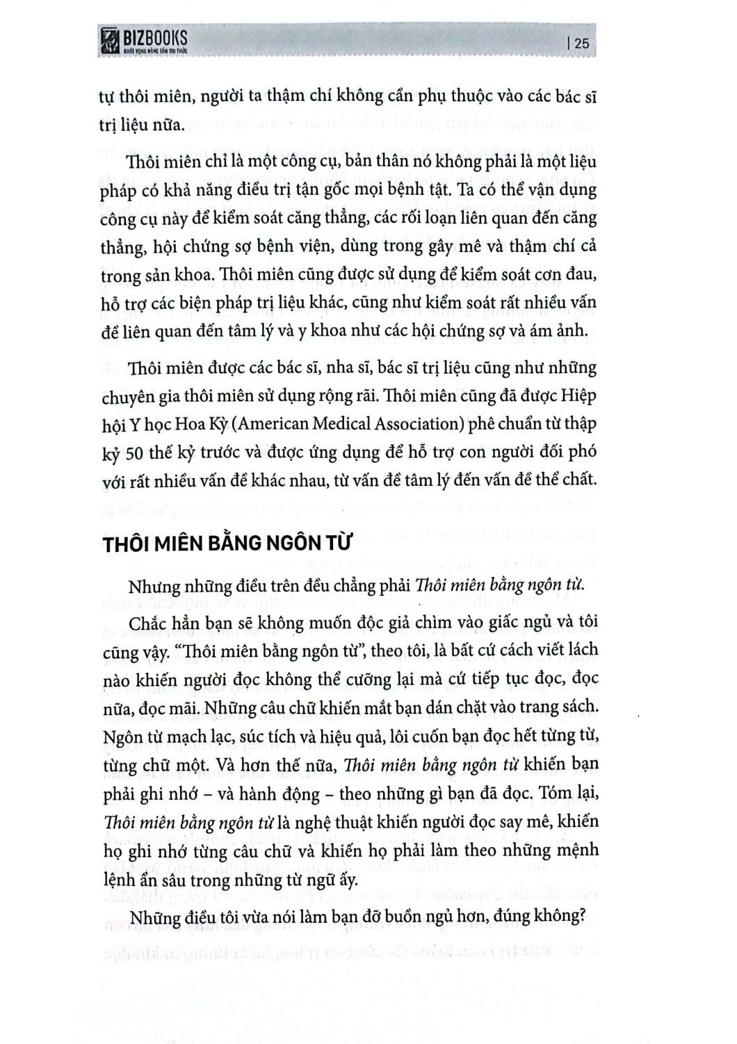 Thôi Miên Bằng Ngôn Từ