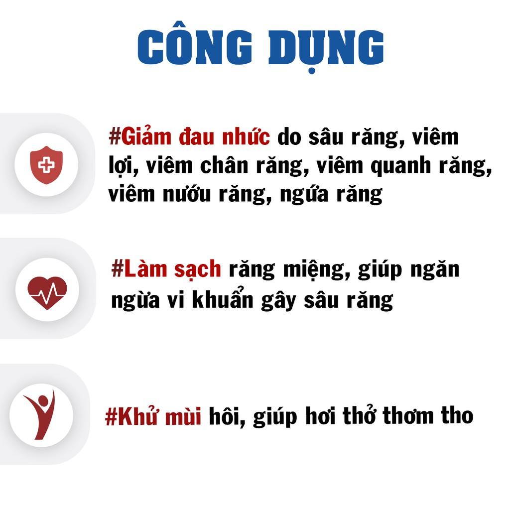 Nước súc miệng giảm nhanh đau nhức răng Nha Diệu Ngọc ️️ An toàn từ thảo dược thiên nhiên 