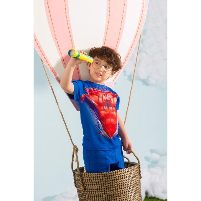 Bộ quần áo bé trai Spider Man ngắn tay RABITY thun thoáng mát 5547