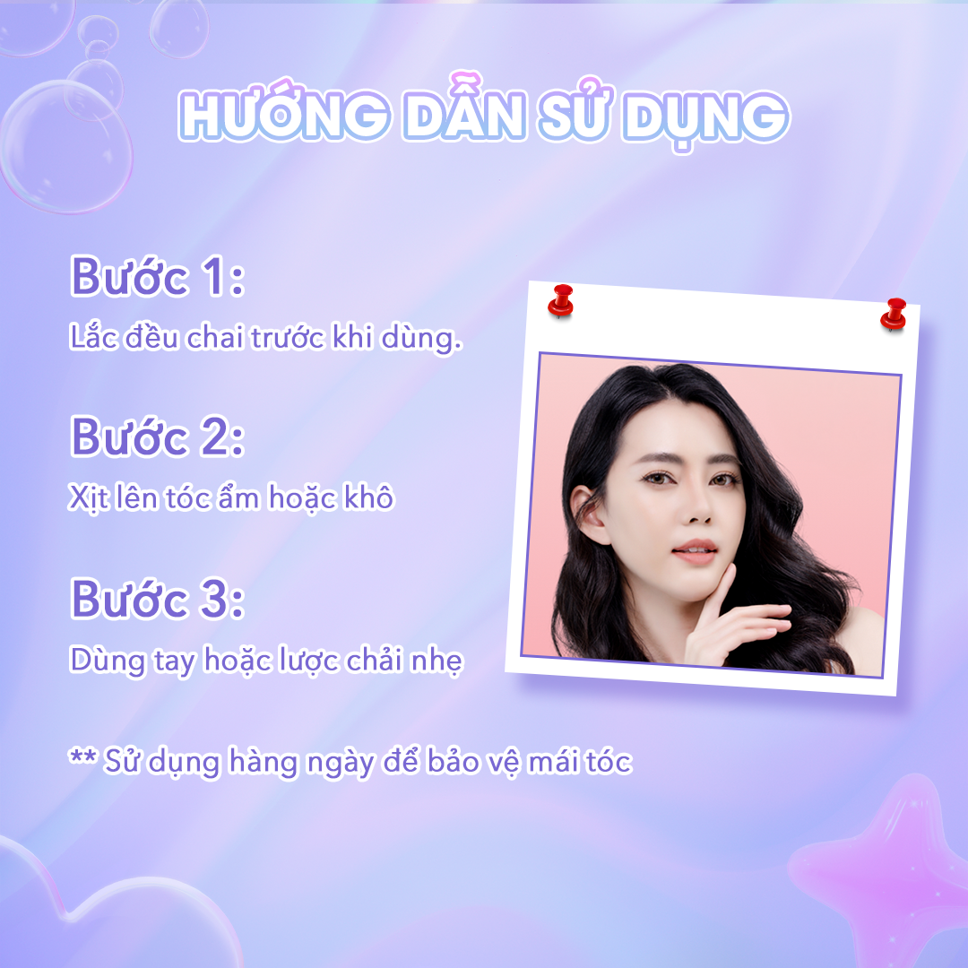 Xịt Dưỡng Tóc myKella Dưỡng Tóc Chắc Khỏe, Kích Thích Mọc Tóc Chiết Xuất Sacha Inchi 150ml