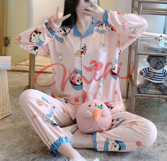 Bộ Bầu Pijama Dài Tay Quần Dài Và Sau Sinh siêu đẹp - Đồ bộ bầu cho bé bú BIGSIZE dễ thương 2023