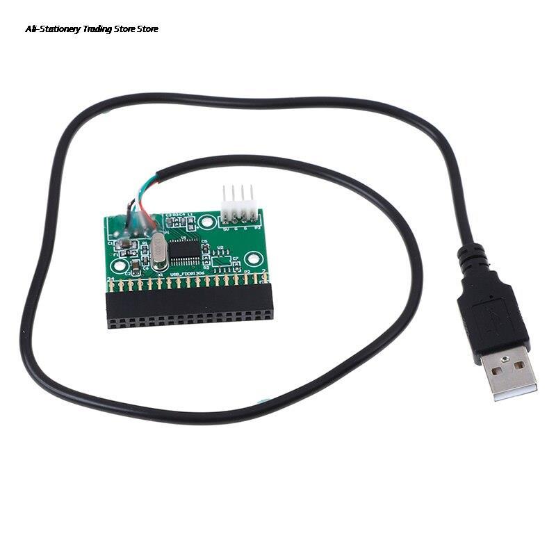 1PC 1.44MB 3.5 "ổ đĩa mềm kết nối 34 PIN 34P sang cáp USB PCB board 1 CÁI