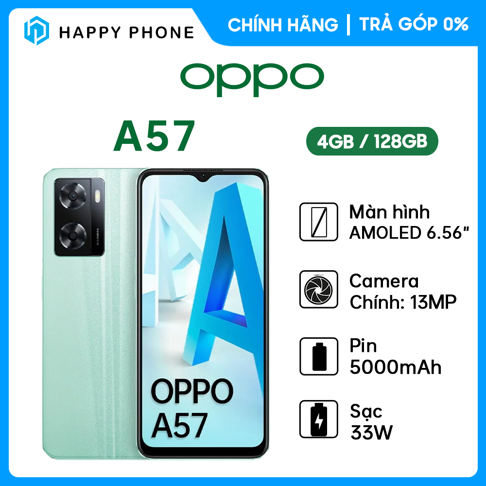 Điện Thoại OPPO A57 (4GB/128GB) - Hàng chính hãng