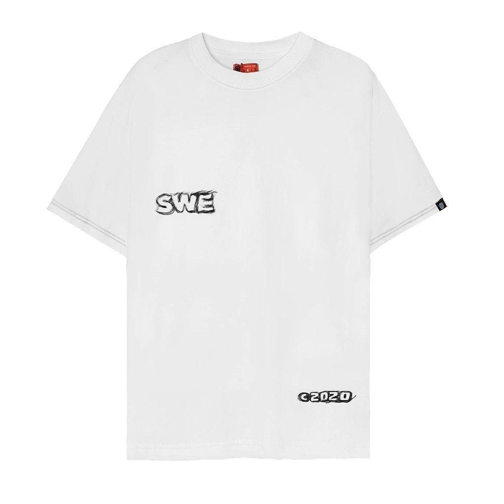 Áo Thun tay lỡ SWE Cube Smoke Tee form rộng Unisex nam nữ phong cách Ulzzang - AT07