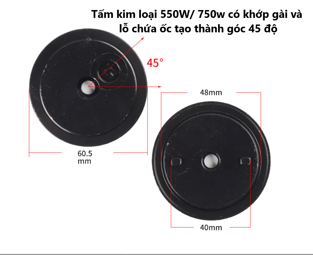 Phụ tùng máy nén khí không dầu/ Tấm chặn séc măng 550W, 750W, 1100W, 1500W