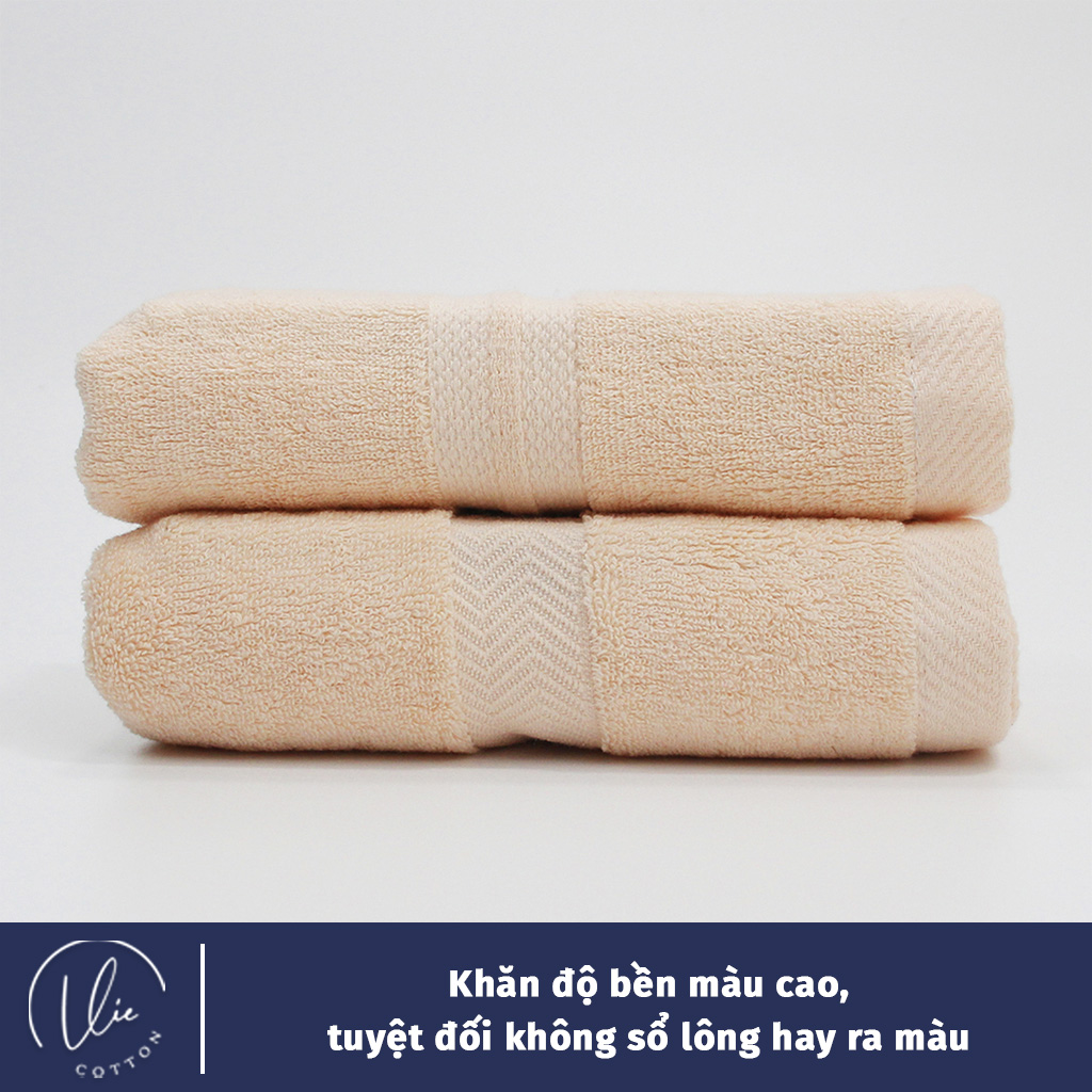 Khăn Tắm Cao Cấp VieCotton 100% Cotton Cỡ 70x140 Siêu Dày Siêu Mềm Mịn Thấm Hút Cam Kết Giao Đúng Màu