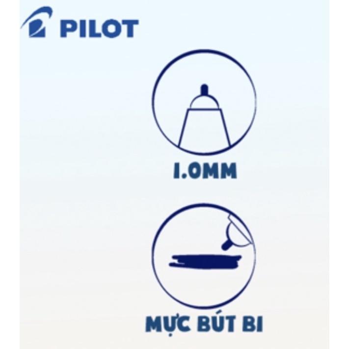 Bút bi ký Pilot MR2 BP-MR2-M-WTG-L mực xanh tip 1.0mm chính hãng cao cấp