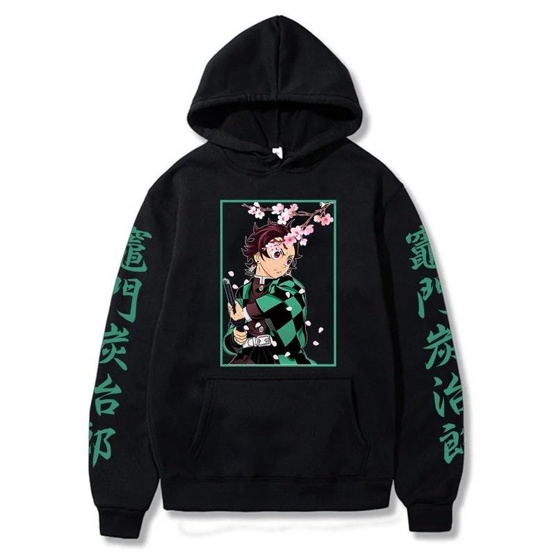 Áo Hoodie In Hình Anime Nhật Bản Demon Slayer Tanjiro độc đẹp