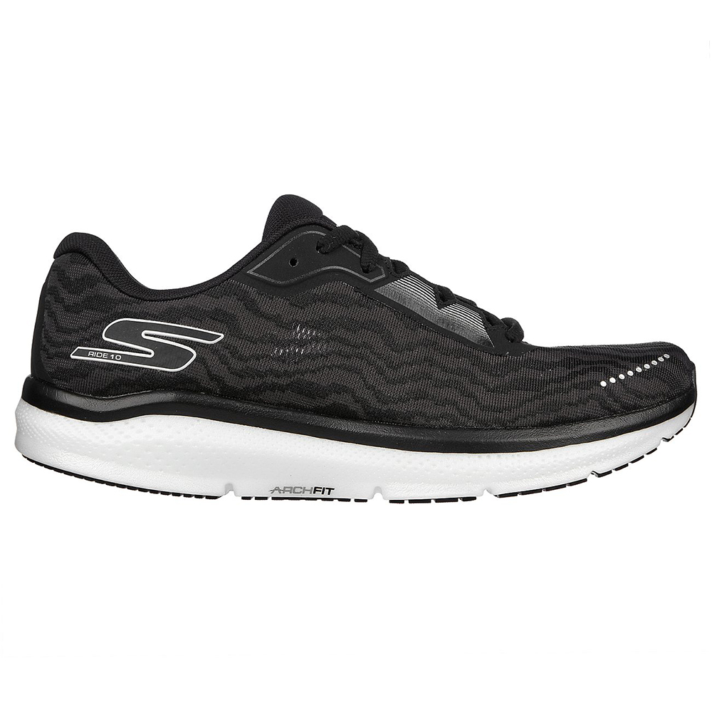 Skechers Nam Giày Thể Thao Tech Running GORun Ride 10 - 246045-BKW