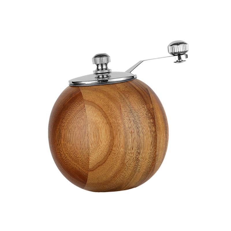 Wooden Spice Grinder Easy to Use Gadgets Accs Manual for Kitchen Household