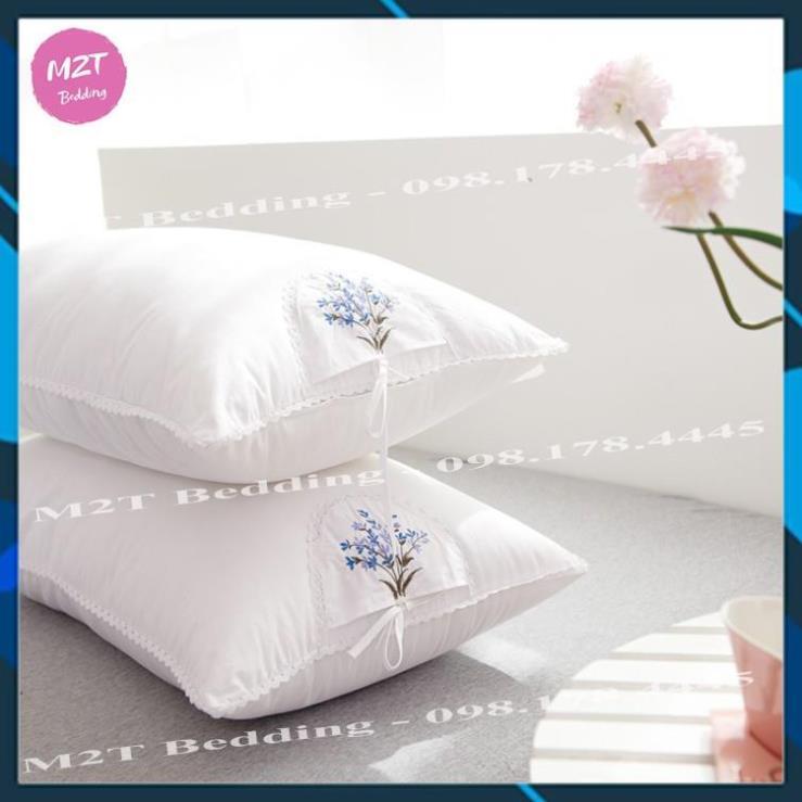 Ruột gối thơm Lavender bedding ruột gối hơi cao cấp kháng khuẩn mềm mại 45x65 cm