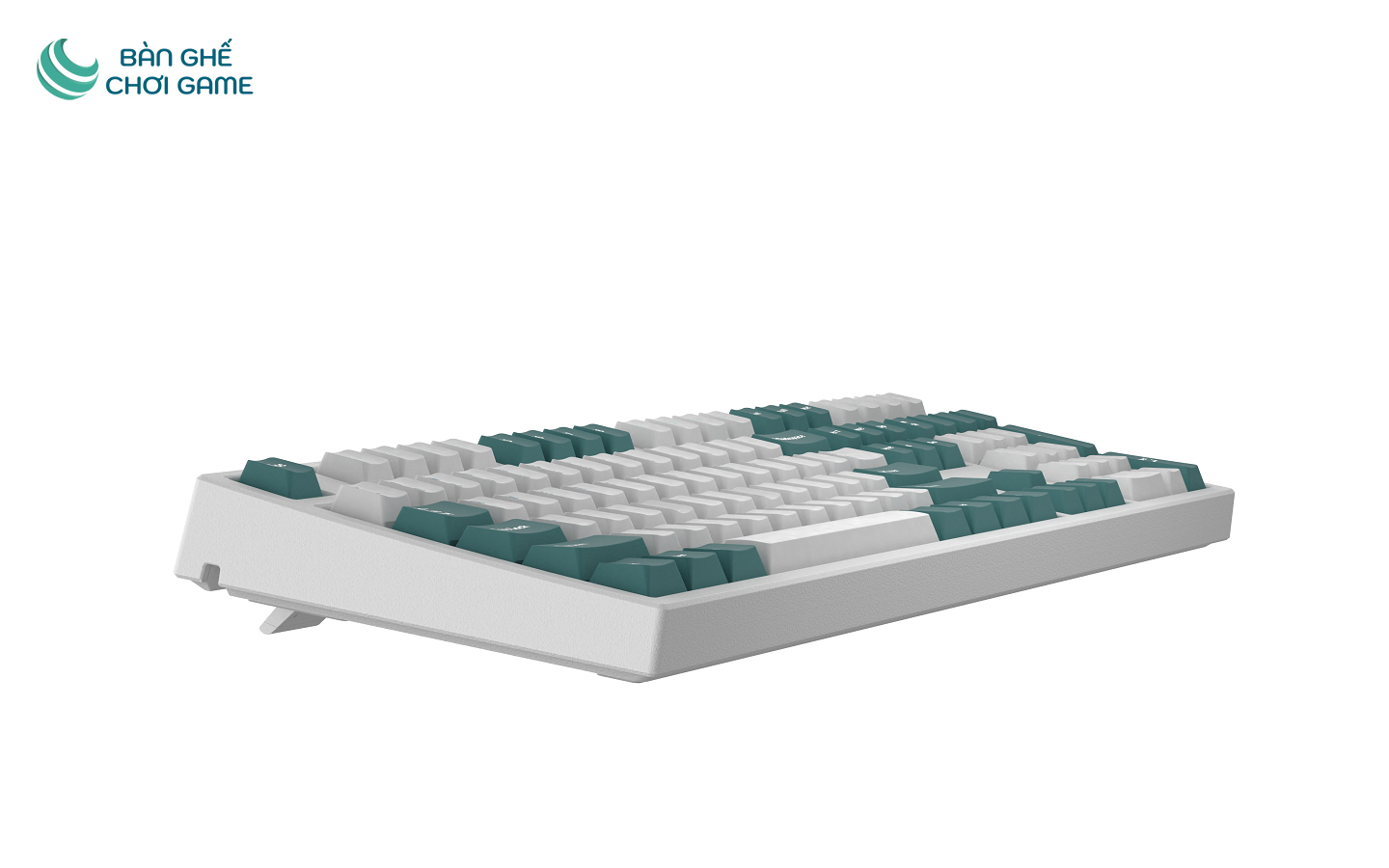 Bàn phím cơ FL-Esports GP108CP Aqua Green Kailh box switch - Hàng chính hãng