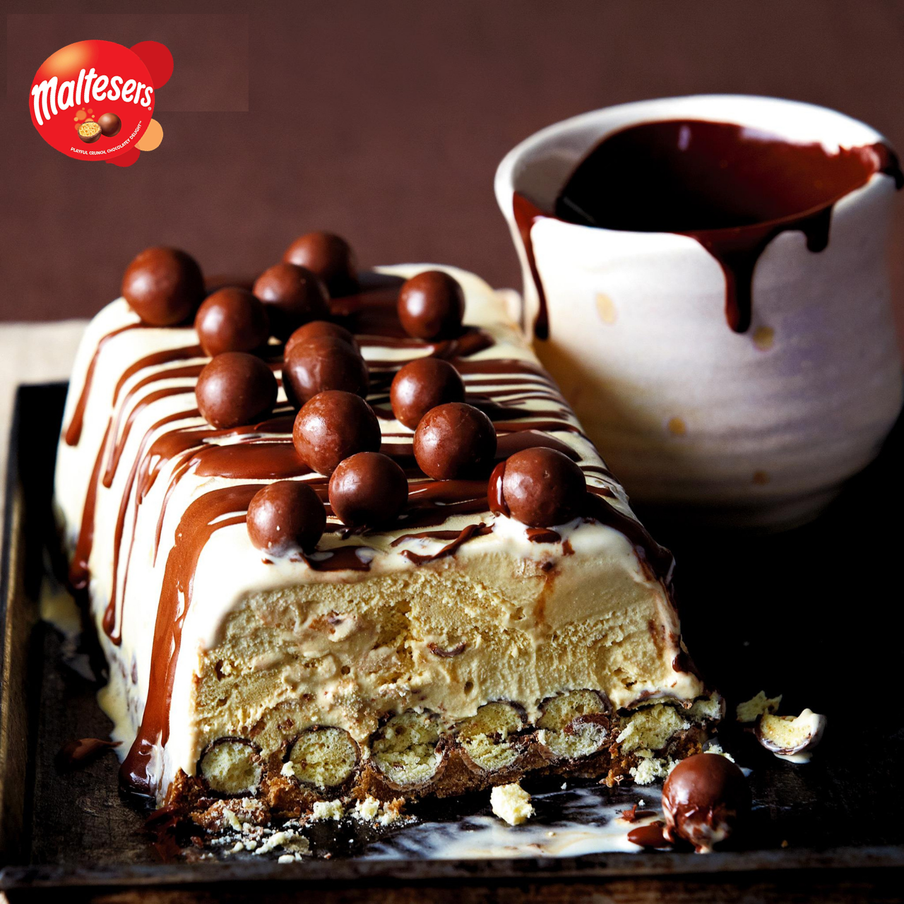 Socola nhân mạch nha Maltesers vị sô cô la sữa mịn màng thơm ngon cùng nhân mạch nha lúa mạch giòn tan - QuaTangMe Extaste