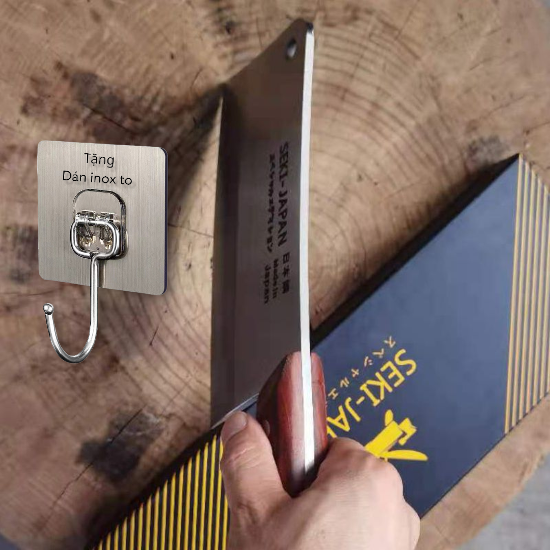 Dao Chặt Nhật Cán Gỗ Xương Gà/ Dao chặt Đại Cao Cấp Chặt Gà,Chặt Xương