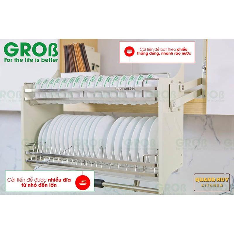 Giá bát nâng hạ inox 304 chính hãng Grob