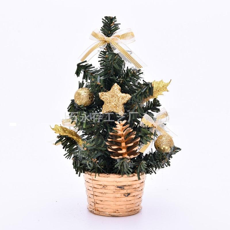 Cây thông NOEL mini decor trang trí giáng sinh nhà cửa, văn phòng cửa hàng siêu đẹp