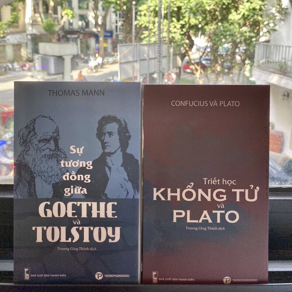 (Combo 2 Cuốn) Sự Tương Đồng Giữa Goethe Và Tolstoy - Triết Học Khổng Tử Và Plato - (bìa mềm)