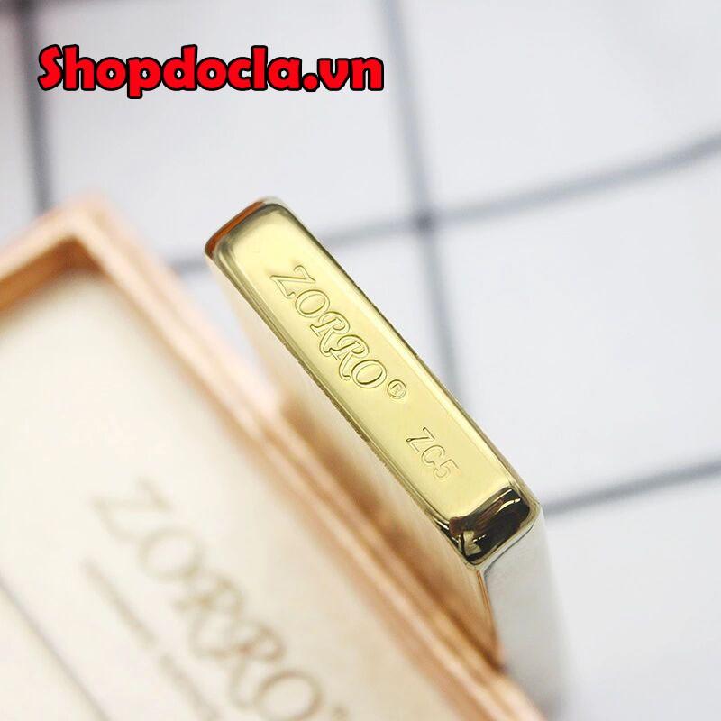 Bật Lửa Xăng Đá Zorro ZC5 Cực Chất