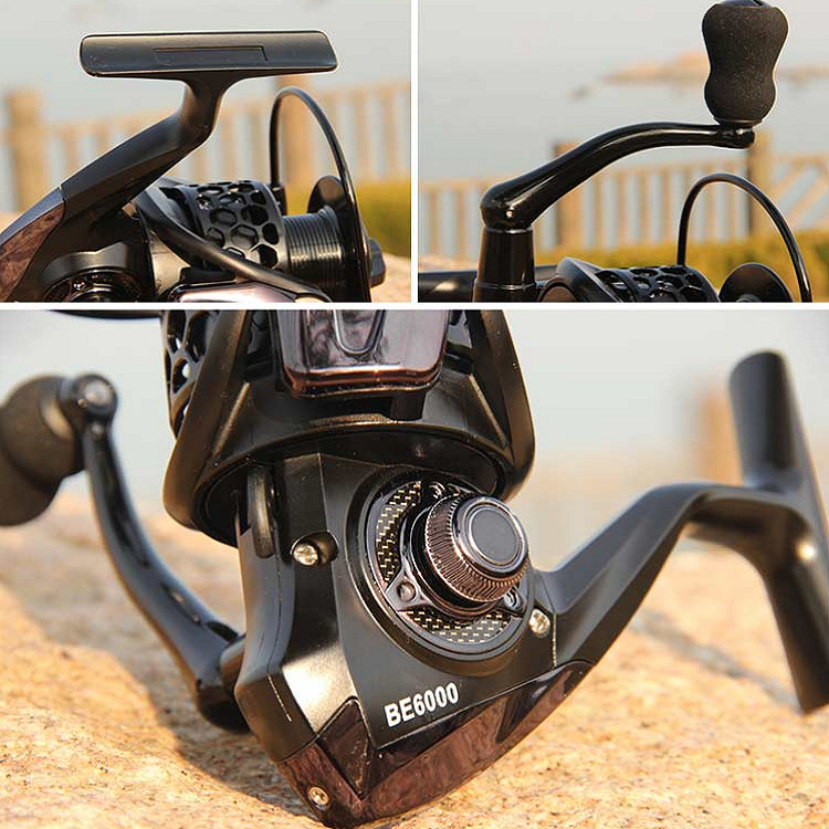 Máy câu cá đứng Fish drop BE 4000/7000 tải cá 9kg, máy câu cá kim loại chuyên câu lure cá lóc cá chẽm câu biển câu ngâm tra, may cau ca kim loai re nhat