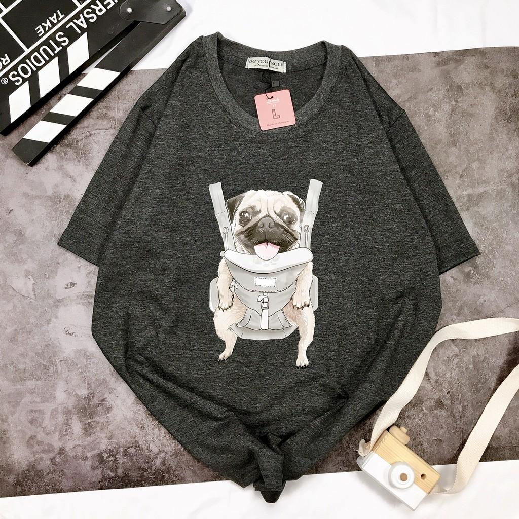 - Áo thun tay ngắn Be Yourself unisex size M L - CHÓ BALO